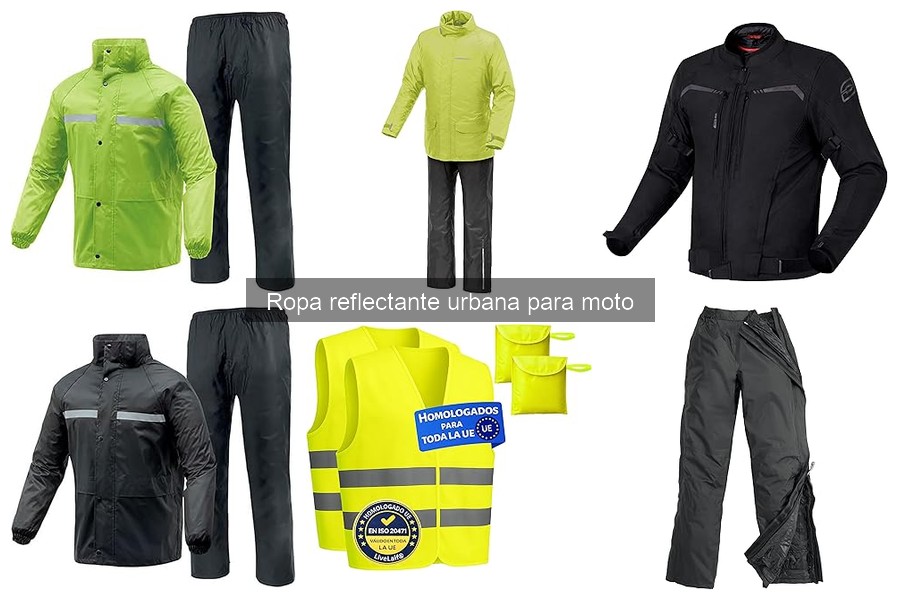 Cómo elegir la mejor ropa reflectante urbana para moto