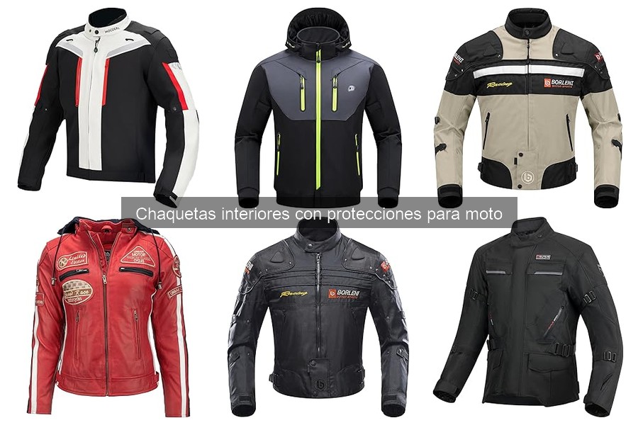 Cómo elegir la talla adecuada de chaquetas interiores para moto