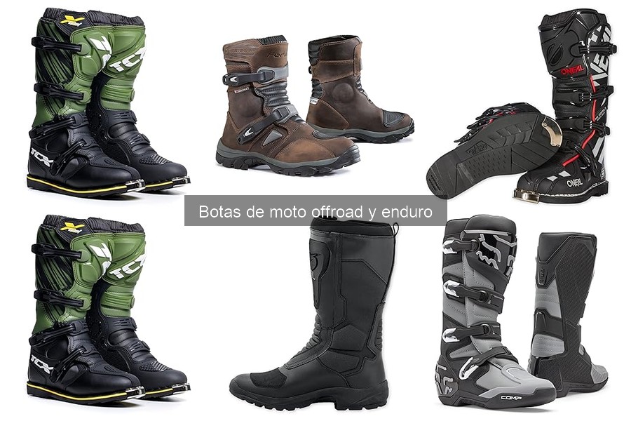 Cómo elegir las mejores botas de moto para enduro