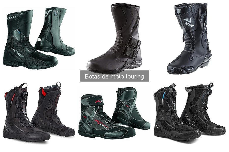 Cómo elegir las mejores botas de moto touring