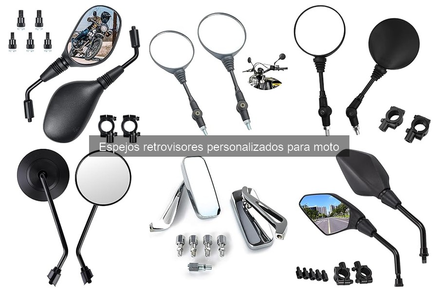 Cómo Elegir los Mejores Espejos Retrovisores Personalizados para Moto