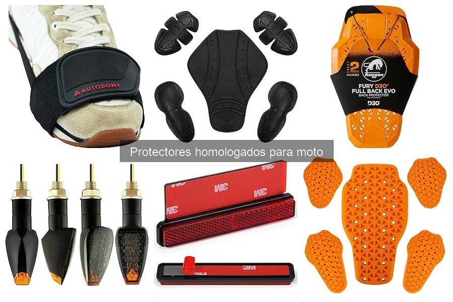 Cómo elegir protectores homologados para moto - Guía 2023
