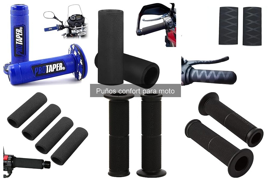 Cómo elegir puños confort para moto: guía de compra