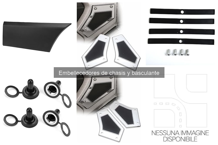 Cómo instalar embellecedores de chasis y basculante