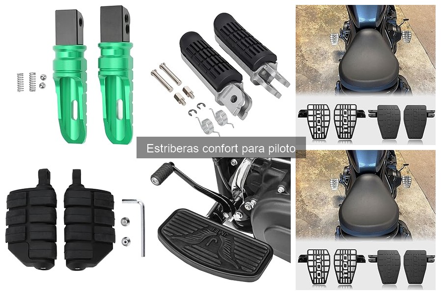 Cómo instalar estriberas confort en tu motocicleta