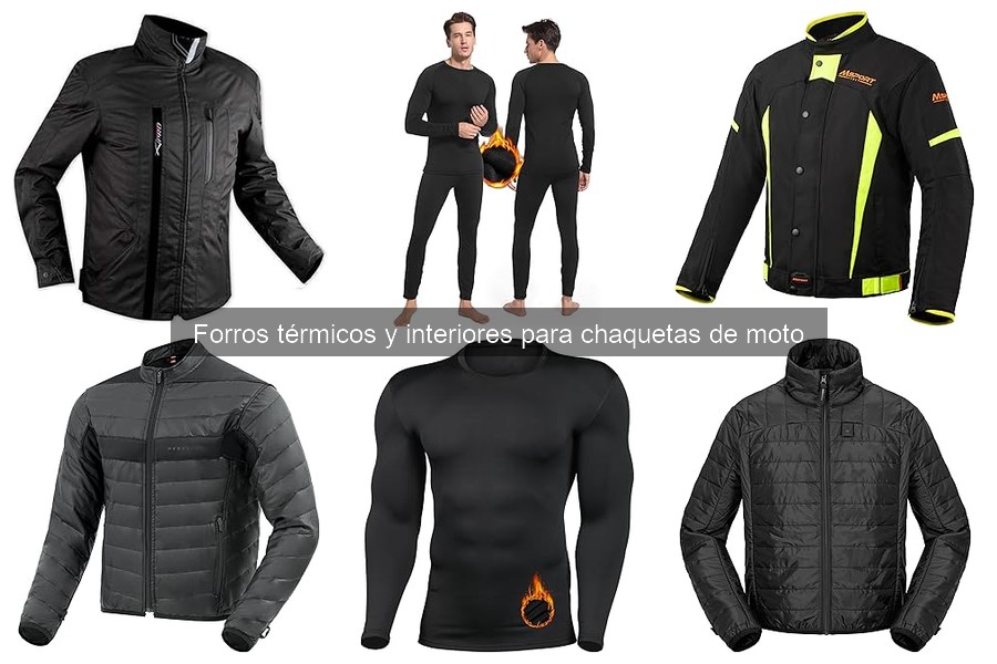 Cómo instalar forros térmicos en chaquetas de moto
