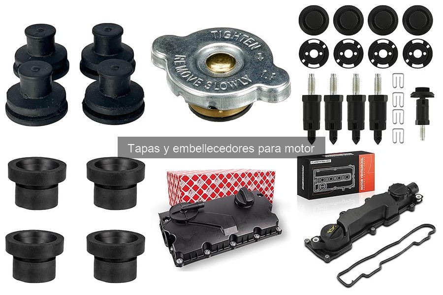 Cómo instalar tapas y embellecedores en motores fácilmente