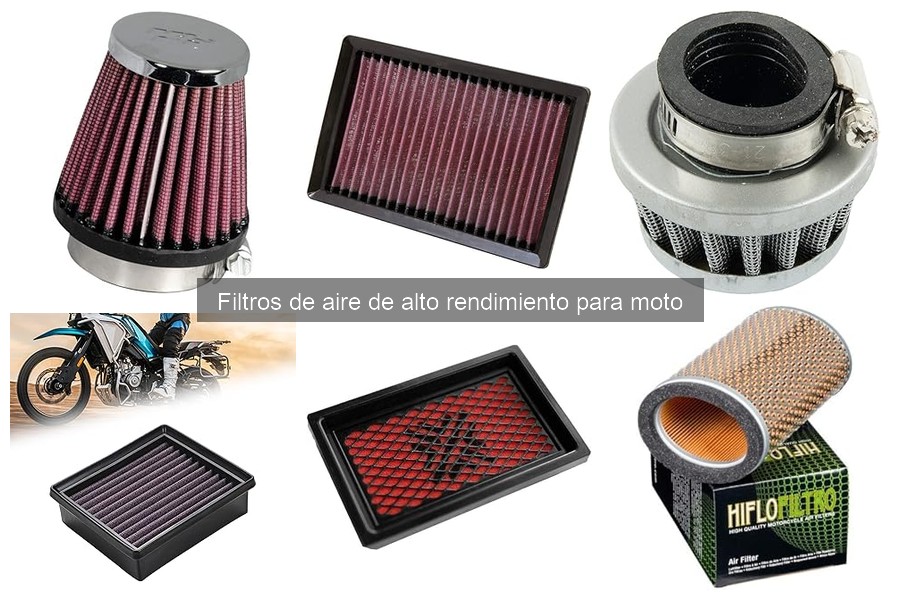 Cómo instalar un filtro de aire de alto rendimiento en tu moto