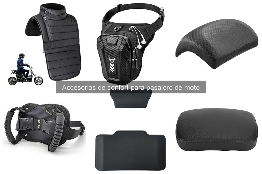 Cómo instalar un respaldo de confort para pasajeros de moto