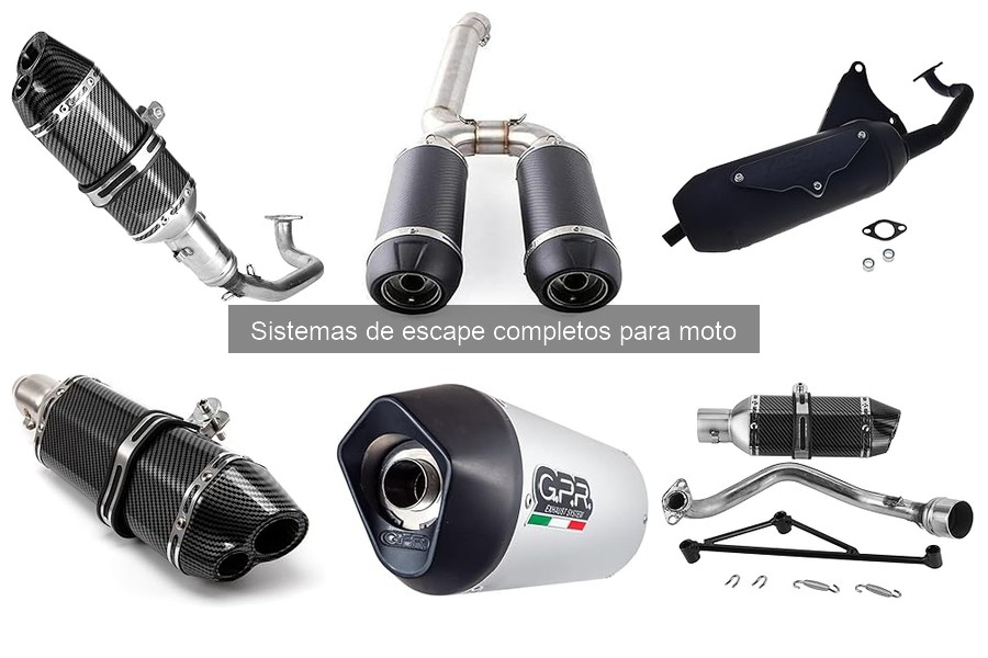 Cómo instalar un sistema de escape completo en tu moto