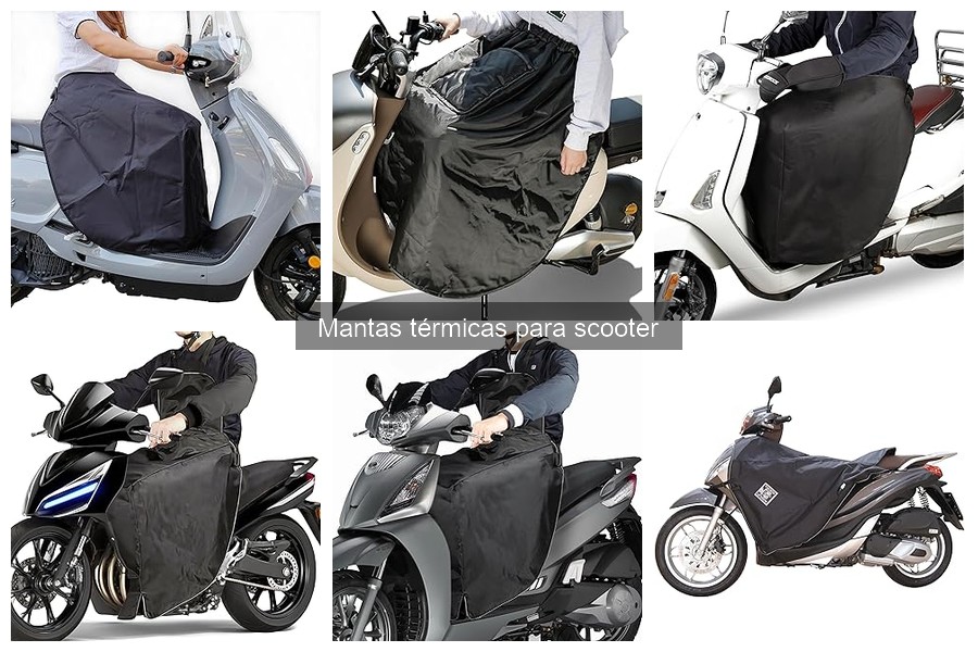 Cómo instalar y usar mantas térmicas para scooter
