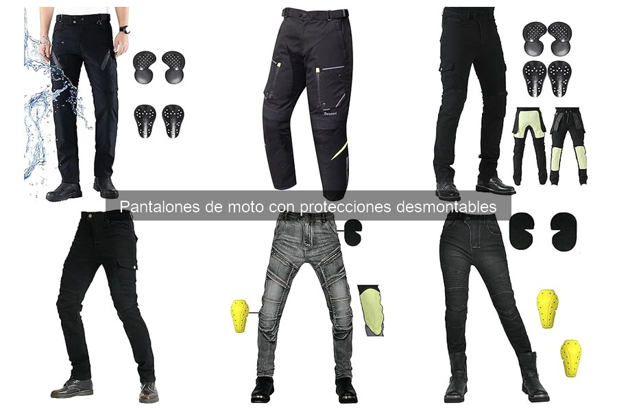 Cómo limpiar pantalones de moto con protecciones desmontables