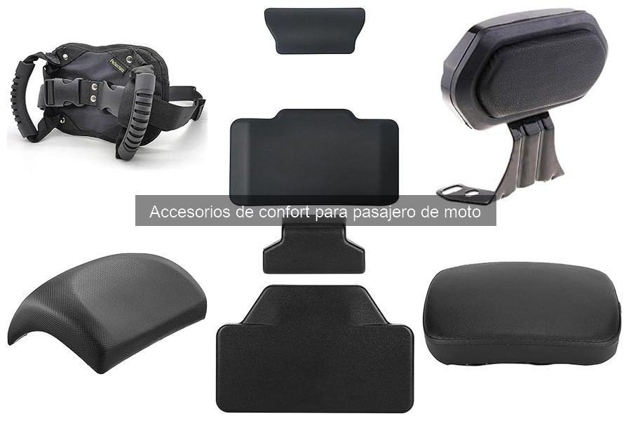 Cómo limpiar y mantener accesorios de confort para pasajeros de moto
