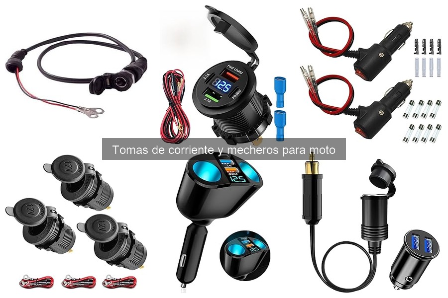 Cómo limpiar y mantener una toma de corriente para moto