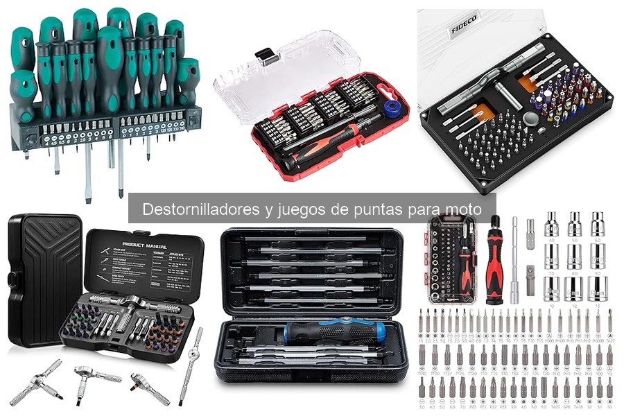 Cómo mantener destornilladores para moto en buen estado
