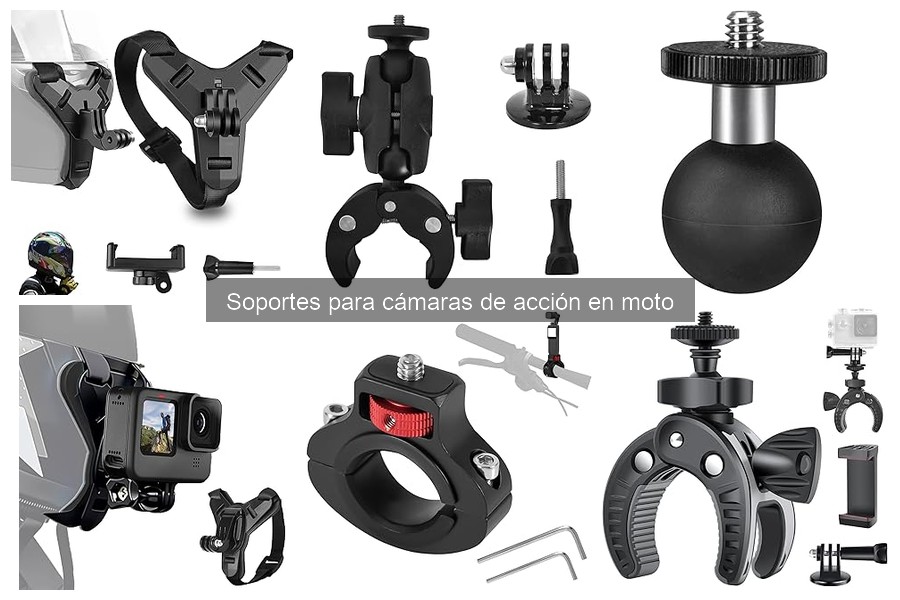 Cómo Mantener Soportes para Cámaras de Acción en Moto