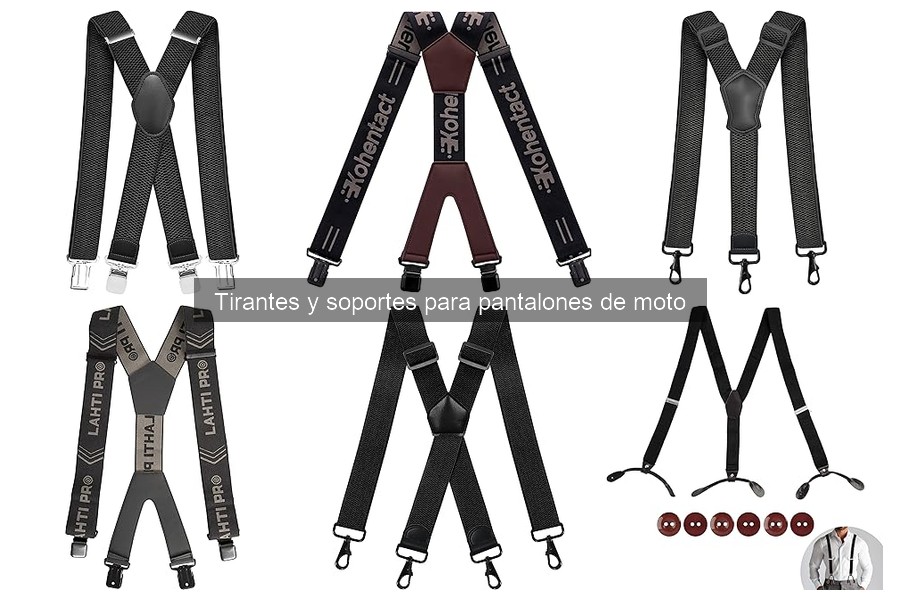 Cómo mantener tirantes para pantalones de moto duraderos