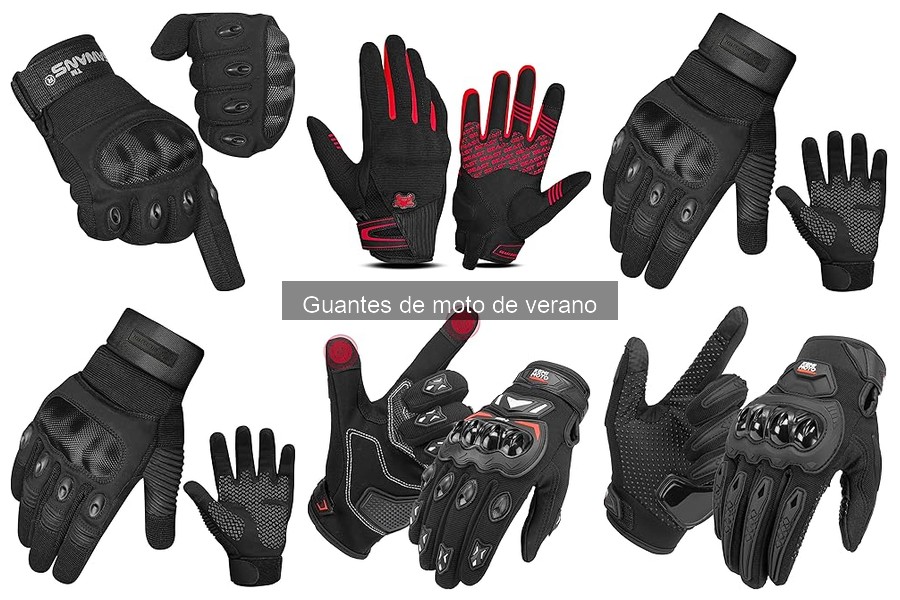 Cómo mantener y limpiar guantes de moto de verano