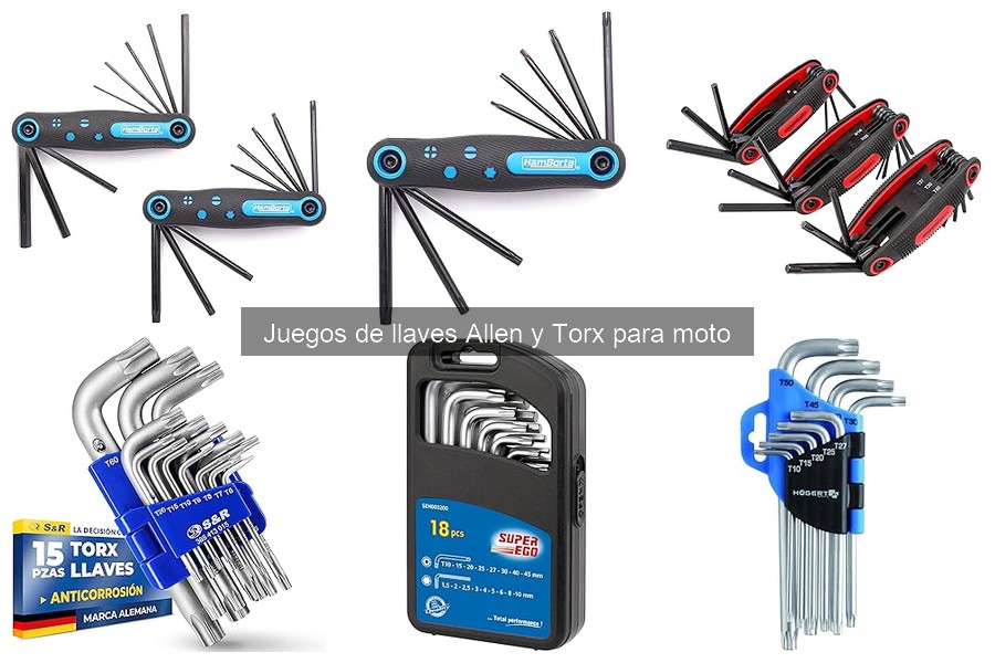 Cómo Usar Juegos de Llaves Allen y Torx en Motos