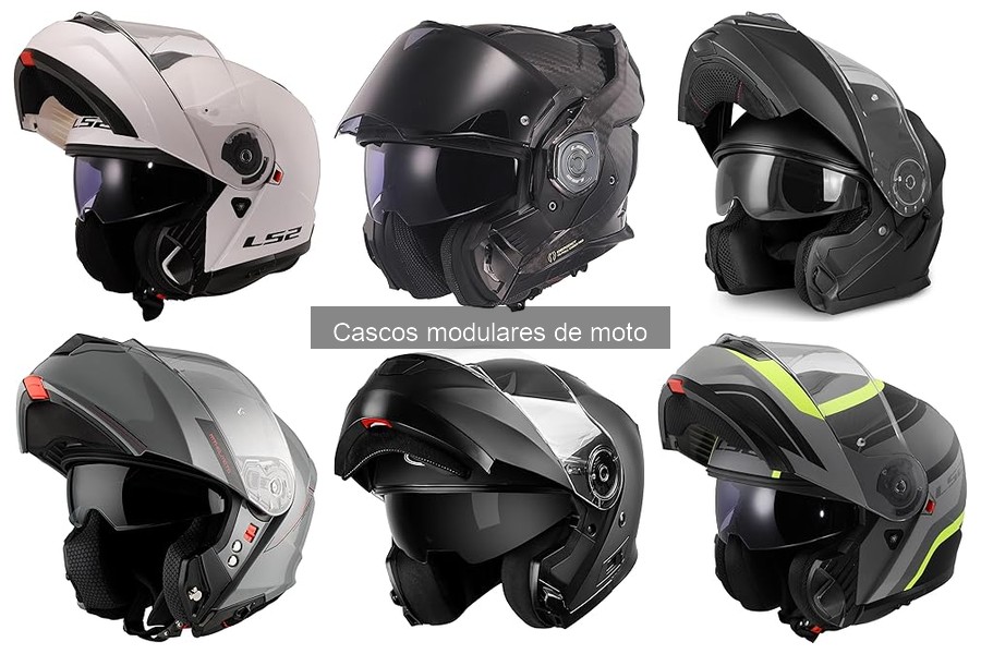 Cómo usar un casco modular de moto correctamente