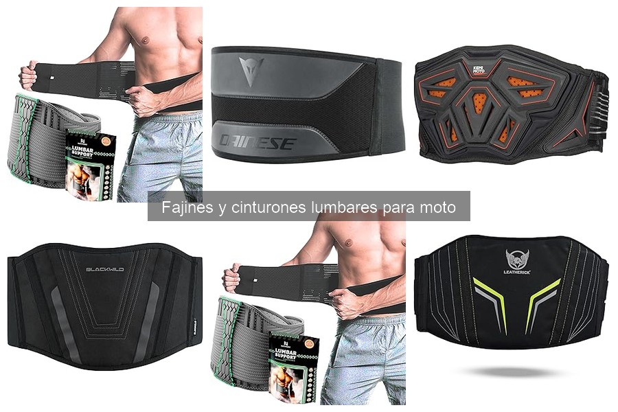Cómo usar un fajín lumbar para moto: Guía práctica