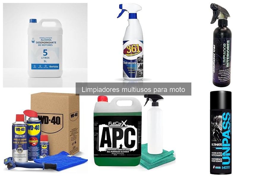 Cómo usar un limpiador multiusos en motos: guía práctica
