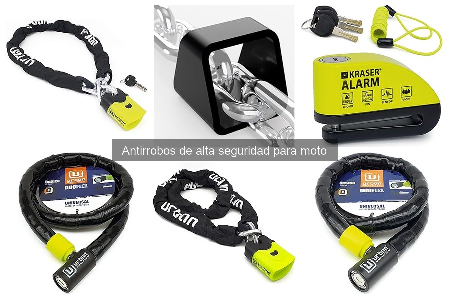 Comparativa: Antirrobos Mecánicos vs Electrónicos para Motos