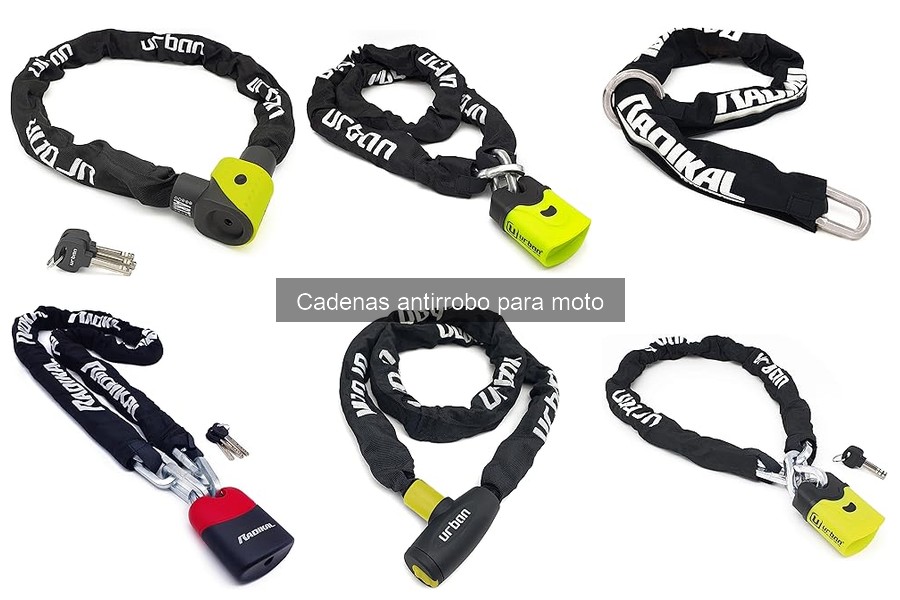 Comparativa: Cadenas Antirrobo vs. Dispositivos de Seguridad para Motos