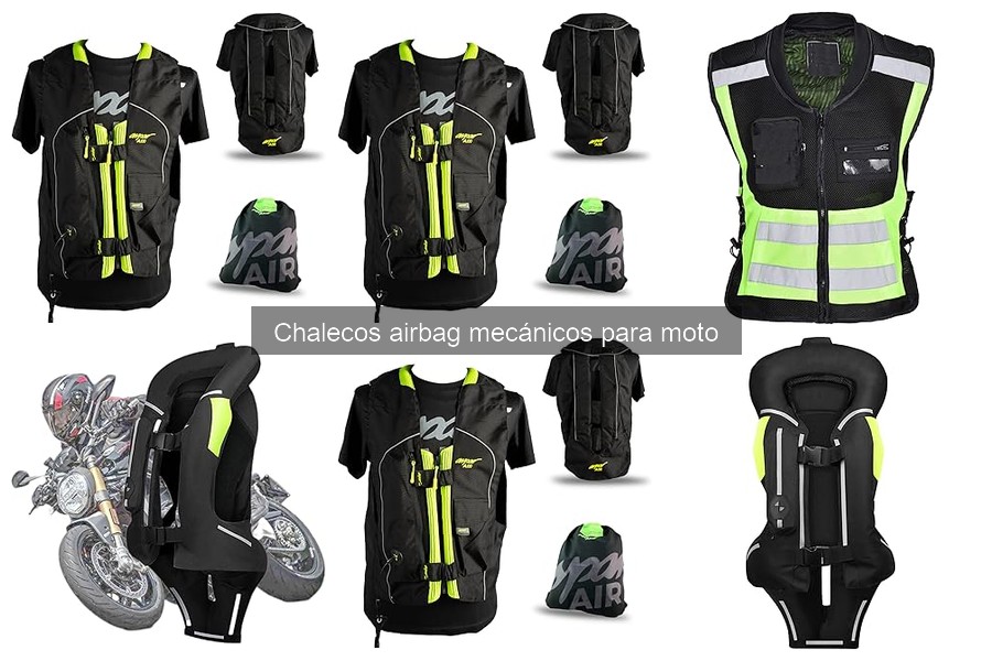 Comparativa: Chalecos Airbag Mecánicos vs Electrónicos para Moto