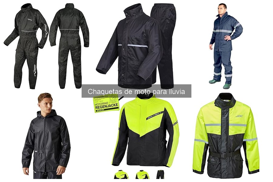 Comparativa: Chaquetas de moto impermeables vs. de lluvia