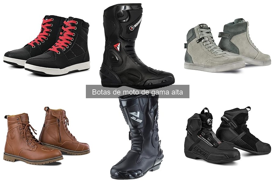 Comparativa de Botas de Moto de Gama Alta: Marcas y Opiniones