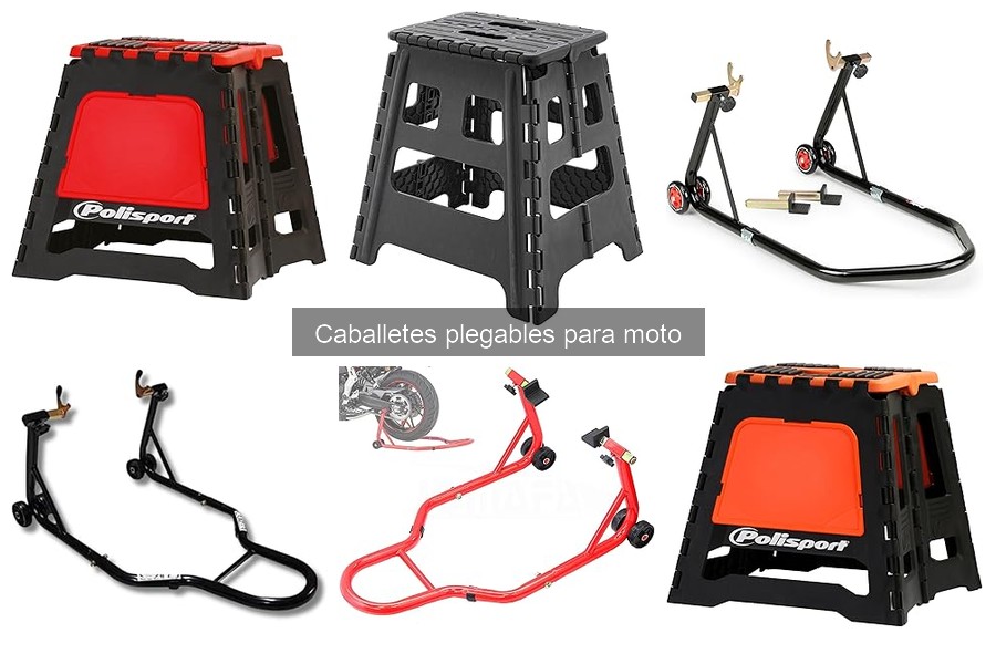 Comparativa de Caballetes Plegables y Fijos para Moto