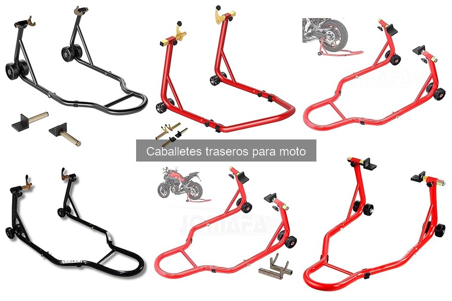 Comparativa de caballetes traseros para moto en Amazon