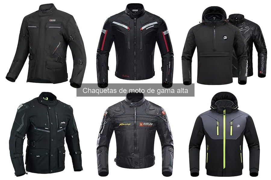 Comparativa de chaquetas de moto de gama alta por clima