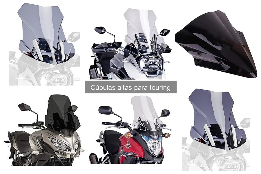 Comparativa de Cúpulas Altas para Touring: Mejores Opciones