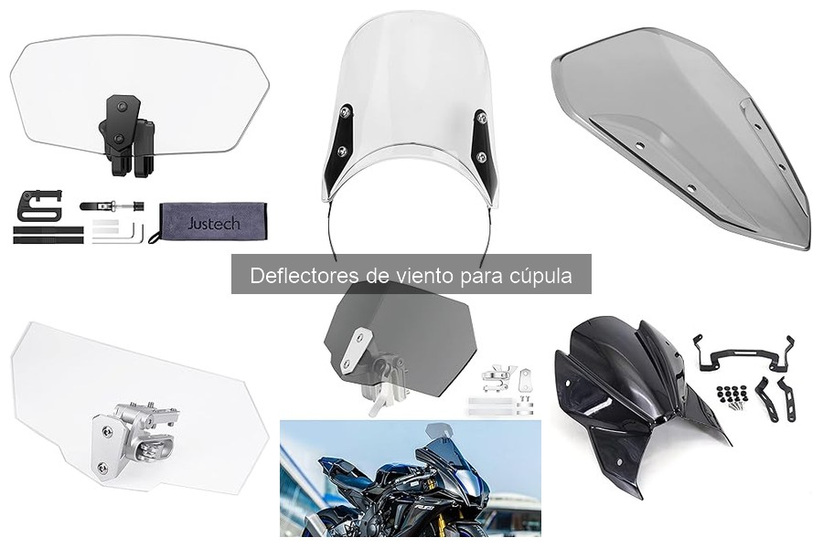 Comparativa de Deflectores de Viento para Motocicletas