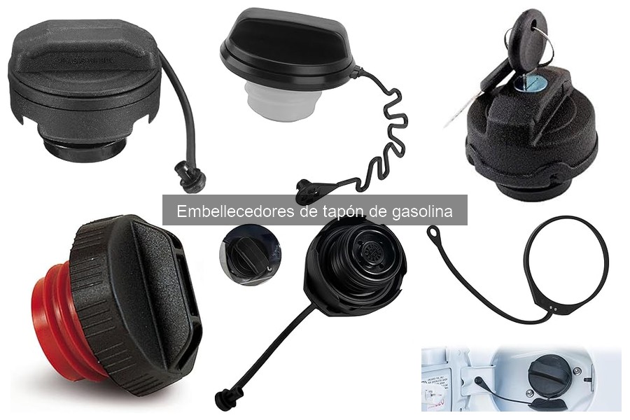 Comparativa de embellecedores de tapón de gasolina