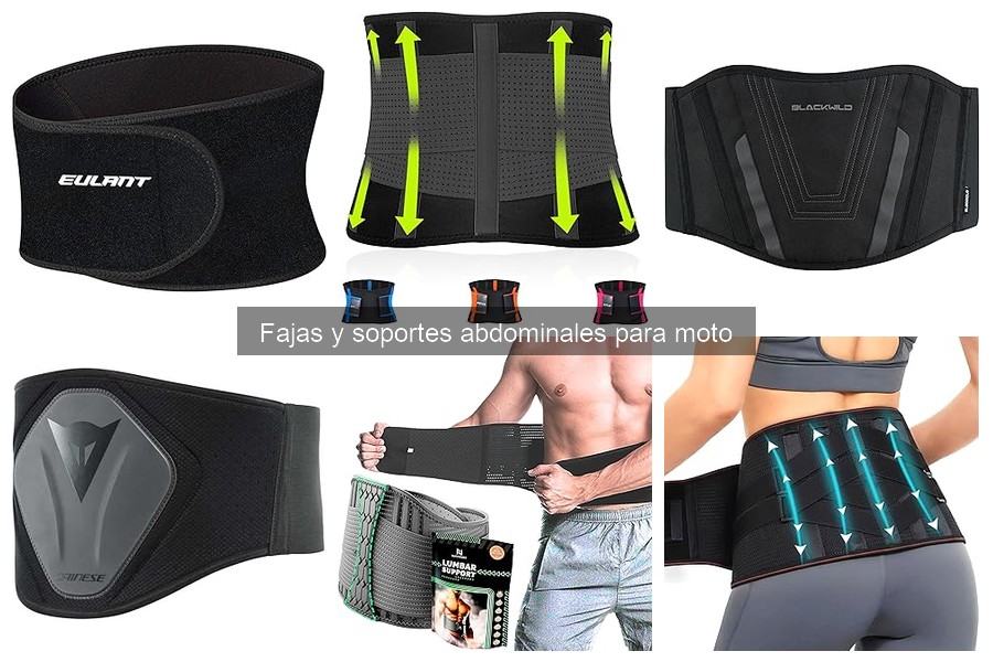 Comparativa de Fajas Abdominales para Motoristas: Mejores Opciones
