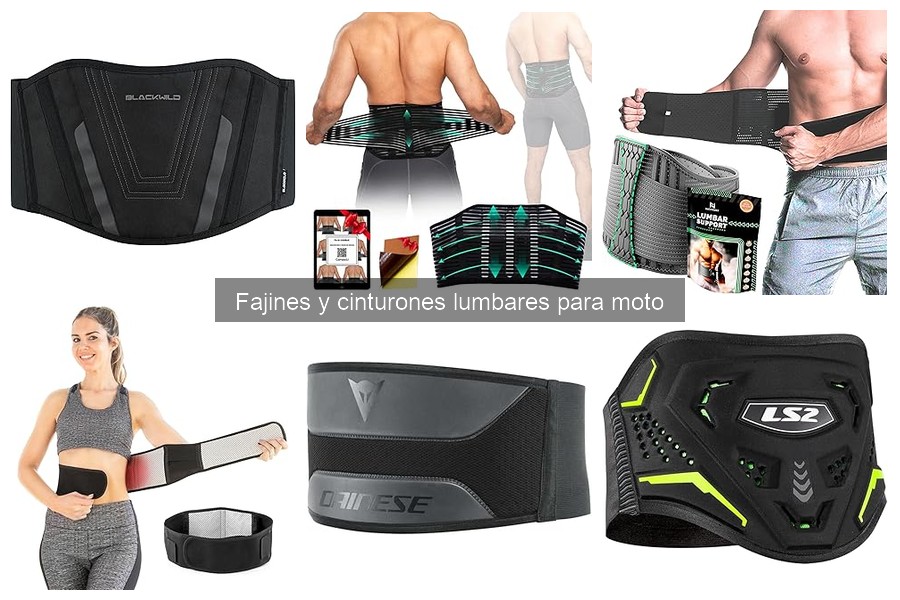 Comparativa de Fajines Lumbares para Moto: Nierengurt vs SUPER PRO vs LS2 Koko