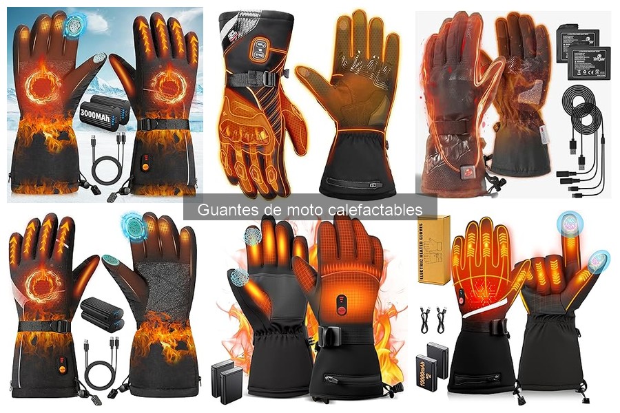 Comparativa de Guantes de Moto Calefactables 2023