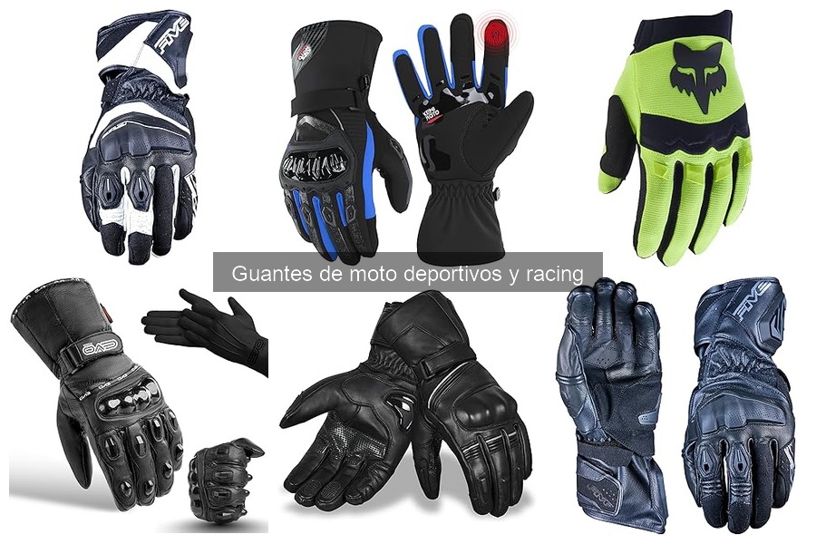 Comparativa de guantes de moto deportivos: marcas y precios