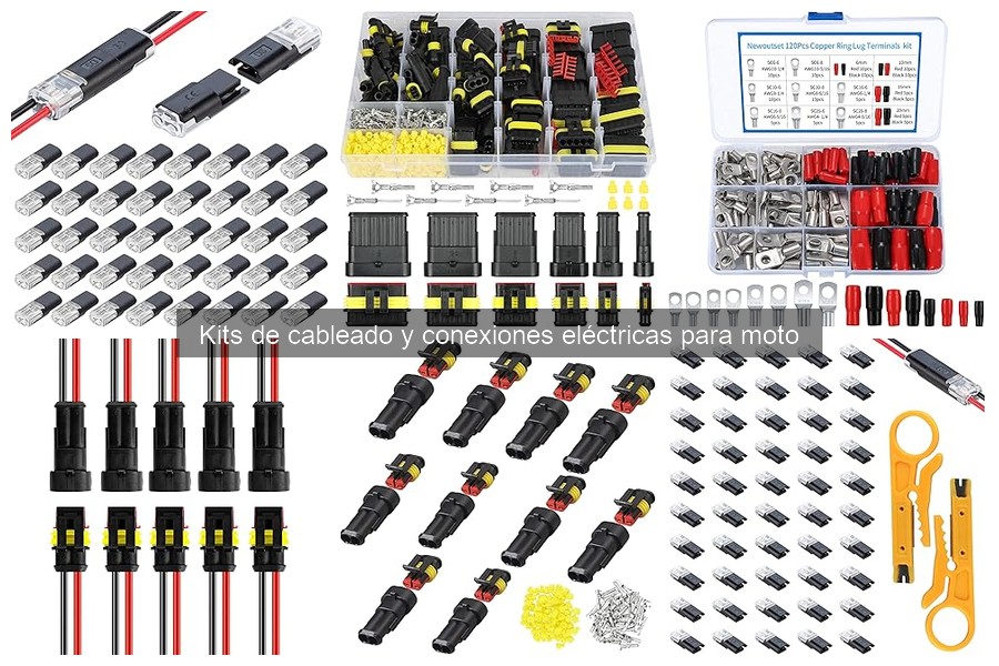 Comparativa de Kits de Cableado para Motos: URAQT vs 50 Pcs