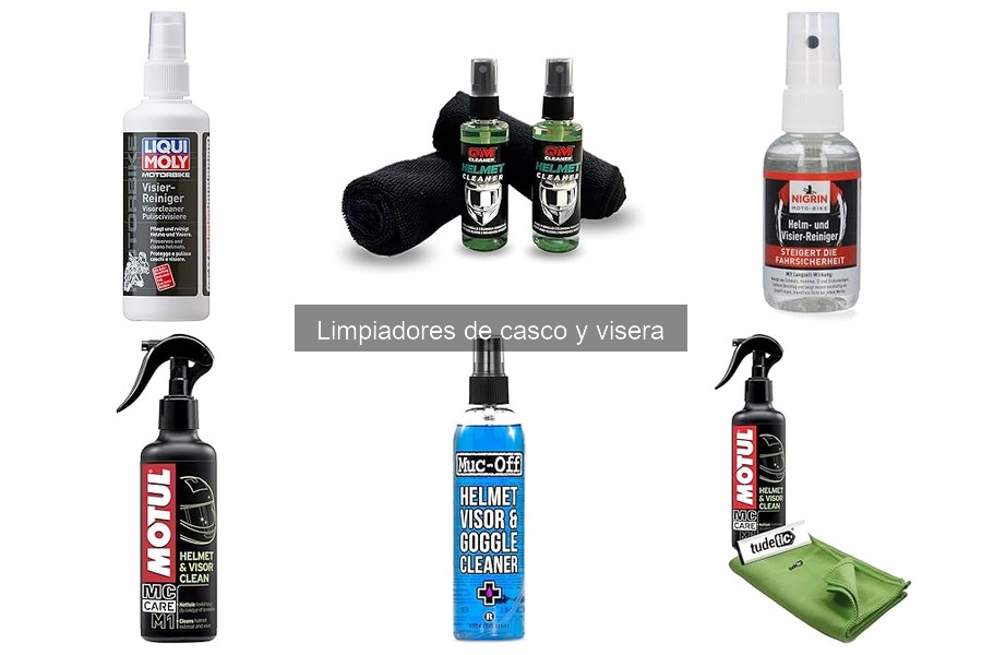 Comparativa de limpiadores de casco: NIGRIN vs Motul vs Muc-Off