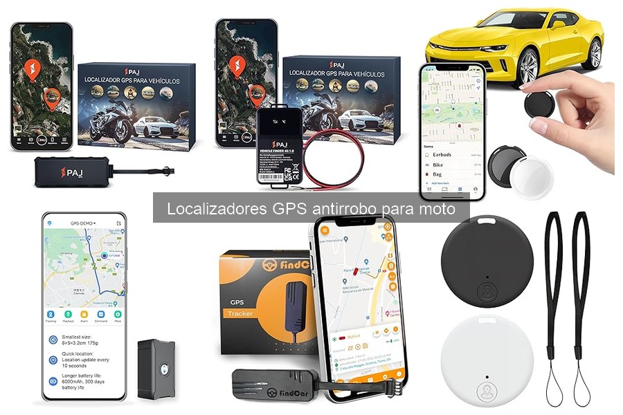 Comparativa de localizadores GPS antirrobo para moto
