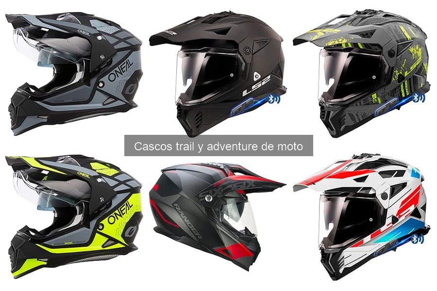 Comparativa de los Mejores Cascos Trail y Adventure