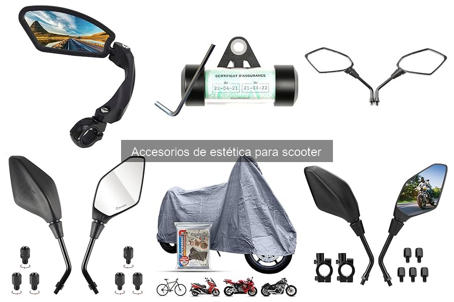 Comparativa de Mejores Accesorios Estéticos para Scooter