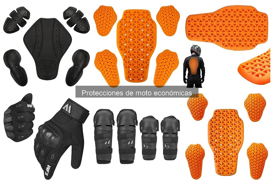 Comparativa de mejores protecciones de moto económicas