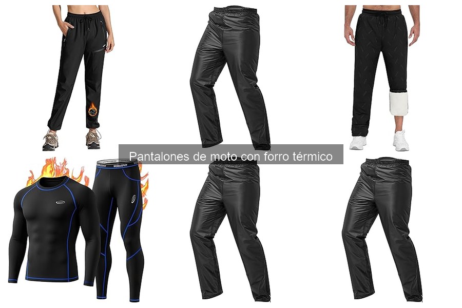 Comparativa de precios en pantalones de moto térmicos
