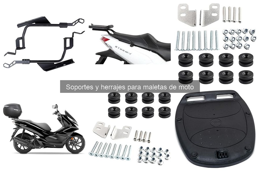 Comparativa de precios en soportes para maletas de moto