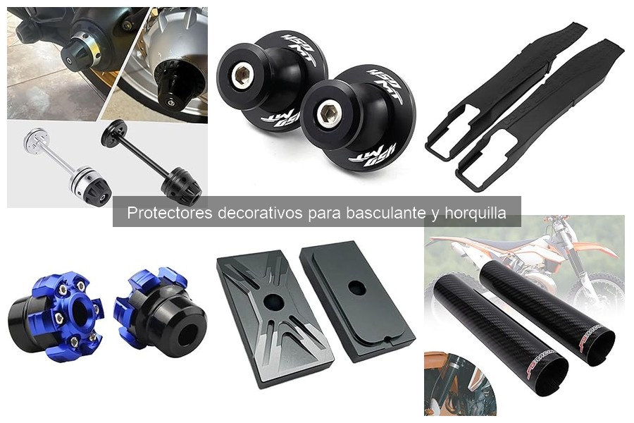 Comparativa de Protectores Decorativos para Basculante y Horquilla